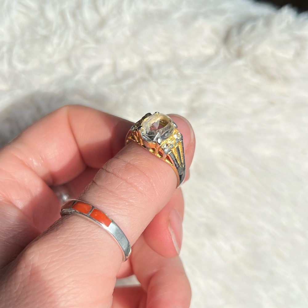 Vintage 18KT Gold Plated Ring